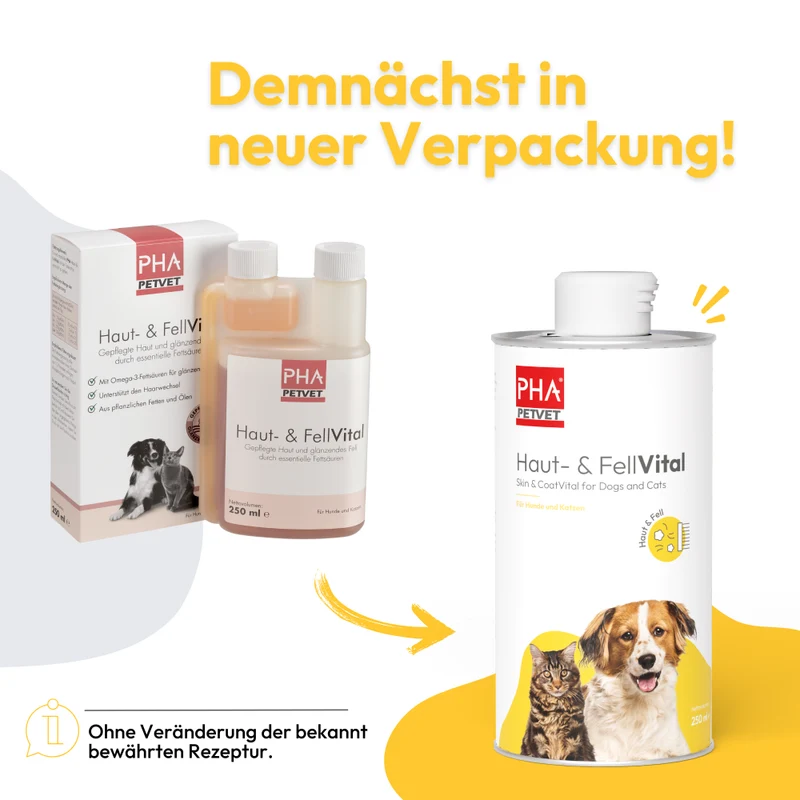 PHA Haut- & FellVital für Hunde u. Katzen 250 ml