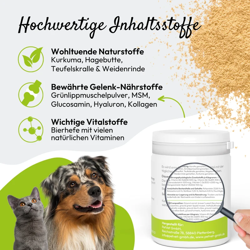 PHA GelenkVital für Hunde & Katzen 150 g