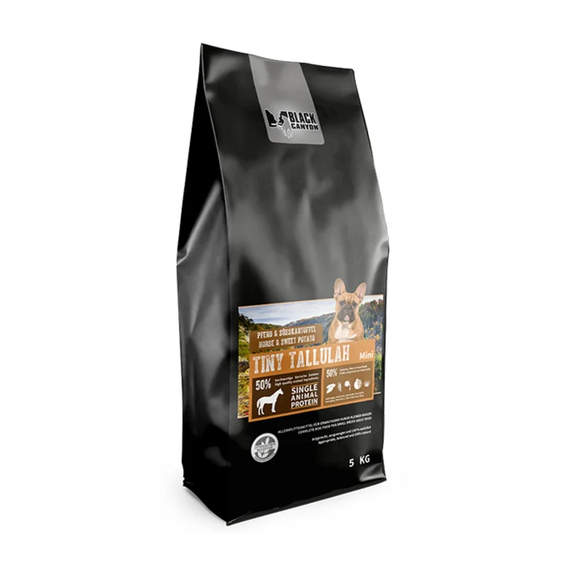 Black Canyon Tiny Tallulah Mini Singleprotein Pferd – Hypoallergenes Trockenfutter für kleine Hunde mit empfindlichem Magen