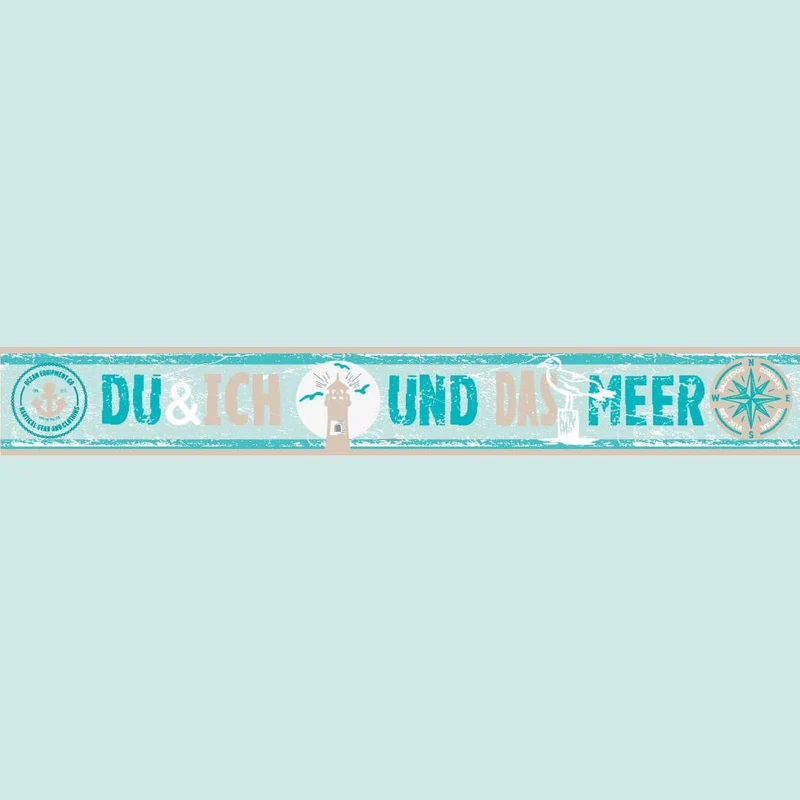 SALTYDOG | Halsband DU & ICH & DAS MEER | Mint