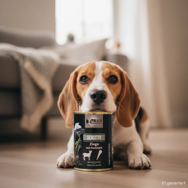 Black Canyon Sensitiv Ziege mit Pastinake - Premium Nassfutter für sensible Hunde mit Futtermittelunverträglichkeiten, hypoallergen & getreidefrei