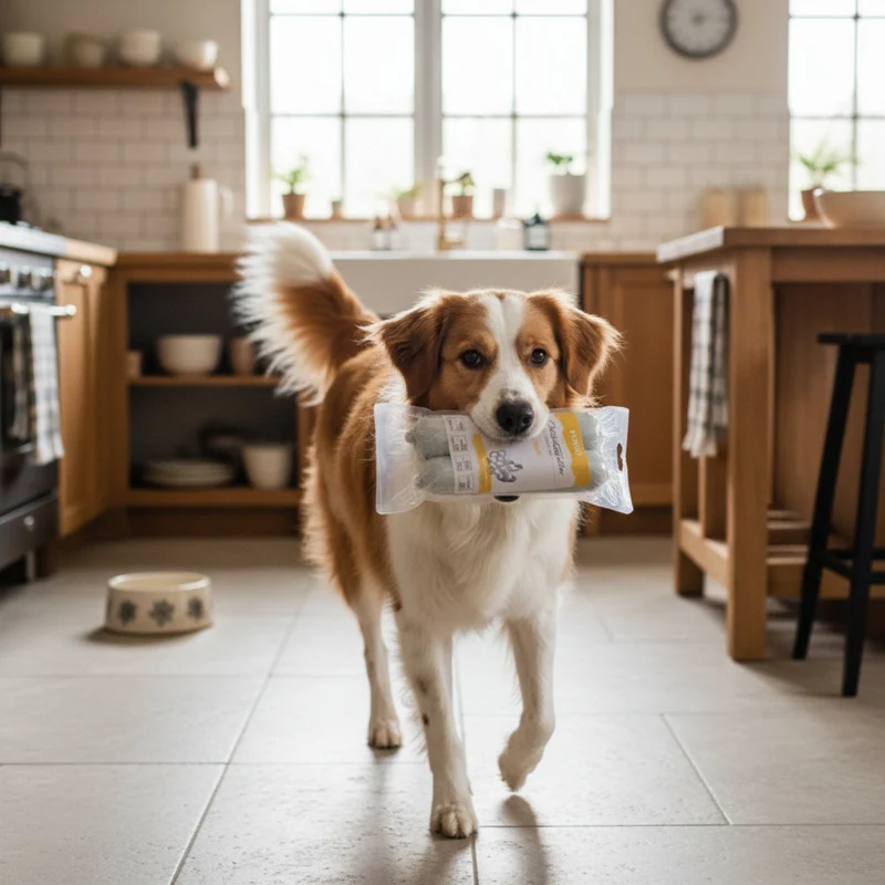 Perro Delikatessrolle No.1 Geflügel & Kartoffel – Premium Hundewurst getreidefrei für sensible & wählerische Hunde