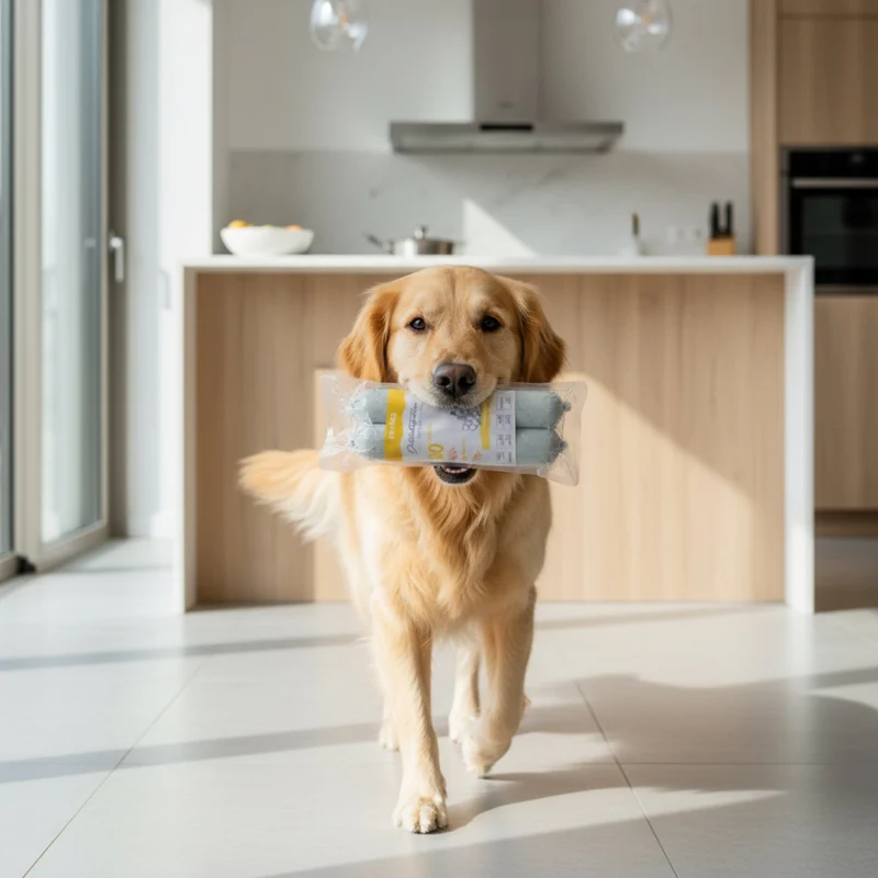 Perro Delikatessrolle No.1 Geflügel & Kartoffel – Premium Hundewurst getreidefrei für sensible & wählerische Hunde