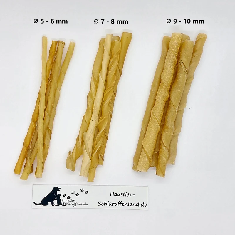 Rinder-Kausticks, gedreht - Ø 7 - 8 mm