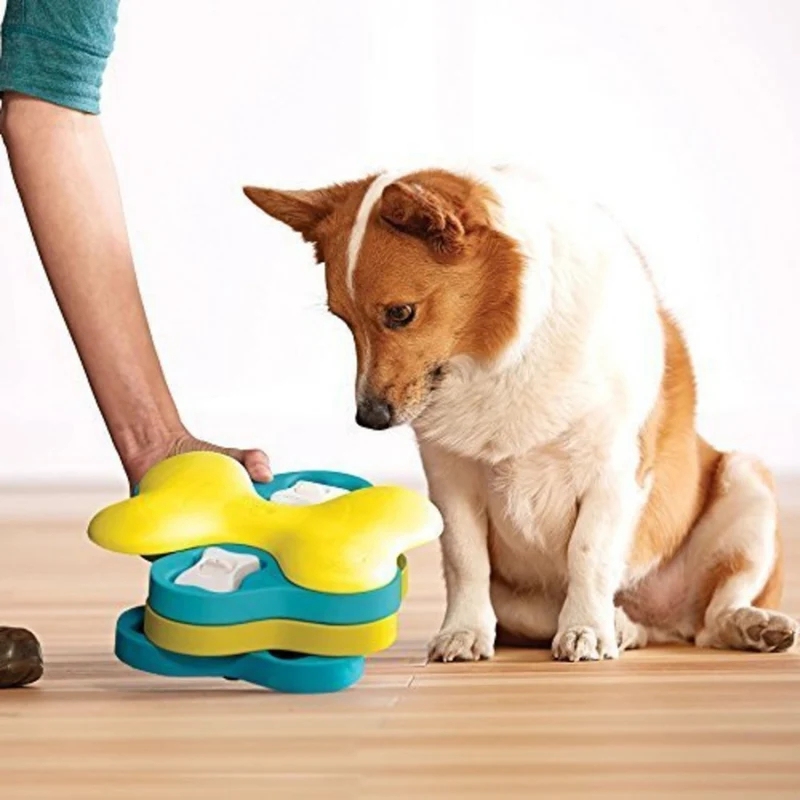 Nina Ottosson Dog Tornado – Interaktives Intelligenzspielzeug gegen Langeweile & Unterforderung – Level 2