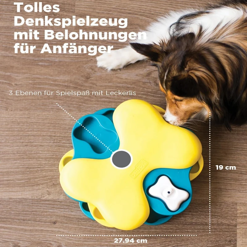 Nina Ottosson Dog Tornado – Interaktives Intelligenzspielzeug gegen Langeweile & Unterforderung – Level 2