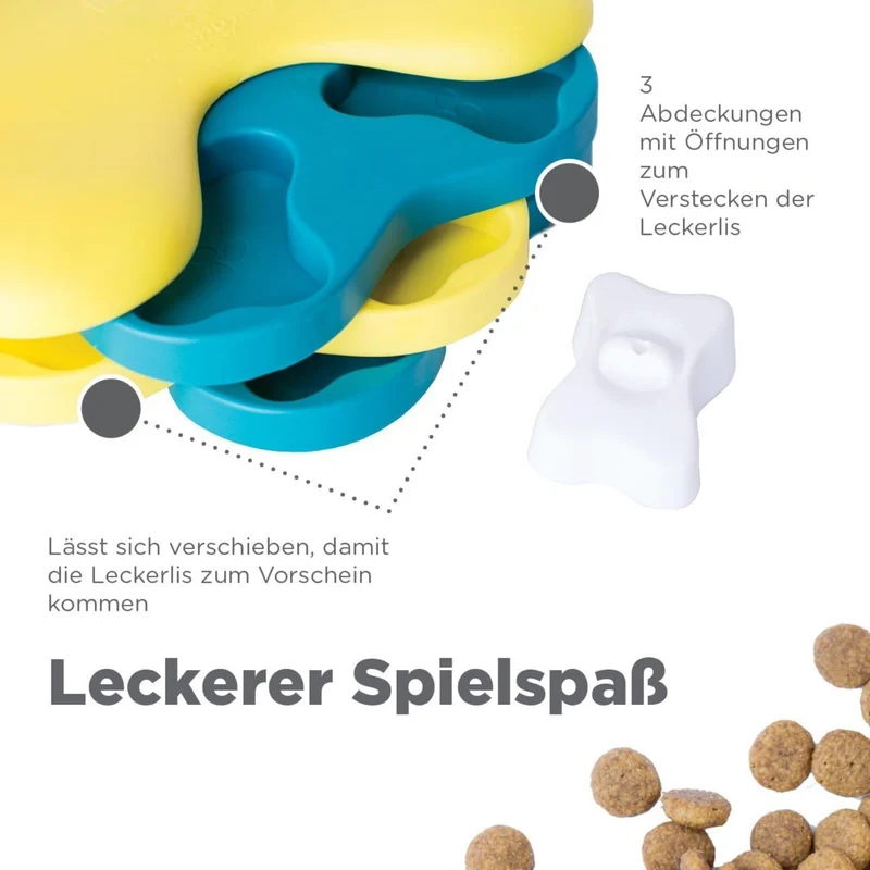 Nina Ottosson Dog Tornado – Interaktives Intelligenzspielzeug gegen Langeweile & Unterforderung – Level 2