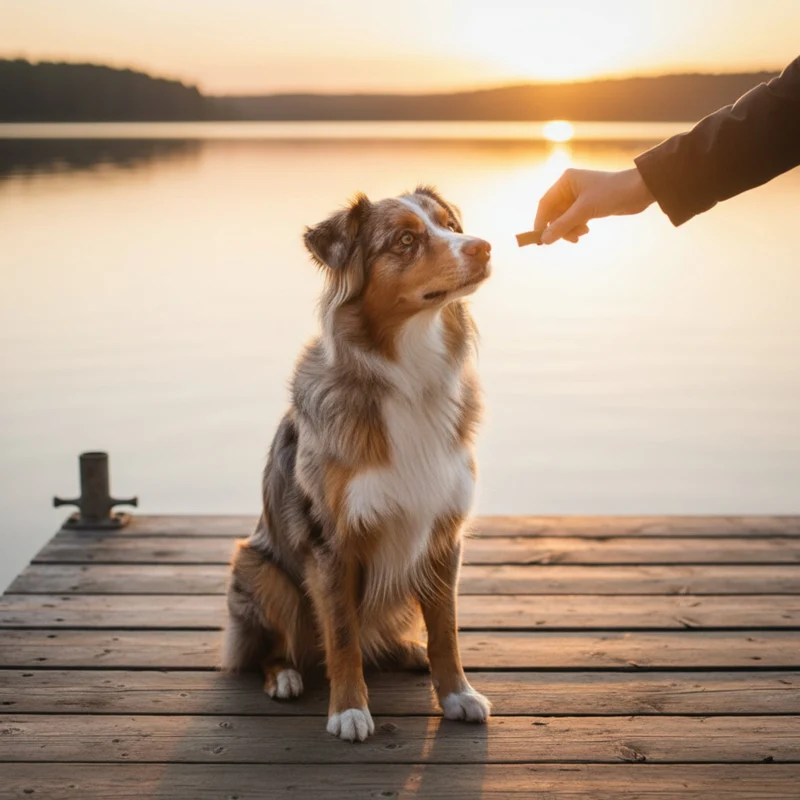 Henne Pet Food Lakse Kronch Pocket – Getreidefreie Lachsleckerlis für Training & Belohnung