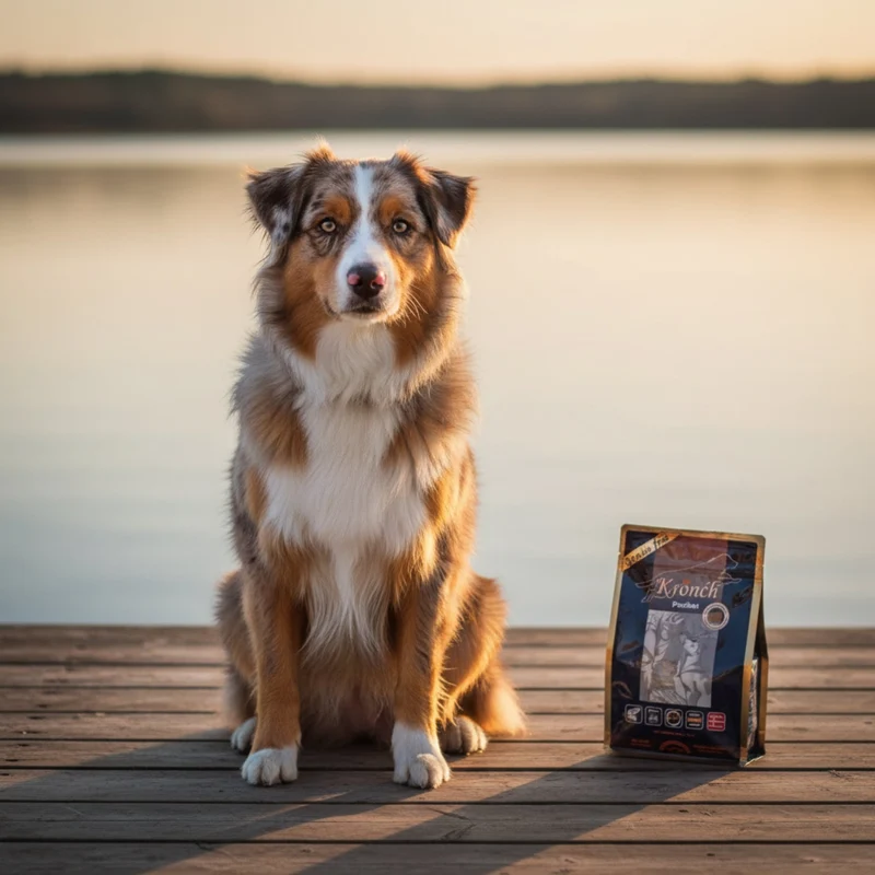 Henne Pet Food Lakse Kronch Pocket – Getreidefreie Lachsleckerlis für Training & Belohnung
