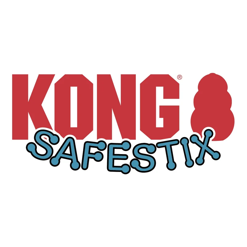 KONG Safestix – Sicheres Hundespielzeug zum Apportieren, Schwimmfähig, Flexibel & Zahnschonend für aktive Hunde