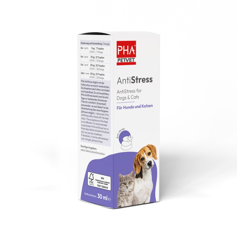 PHA AntiStress für Hunde u. Katzen 30 ml