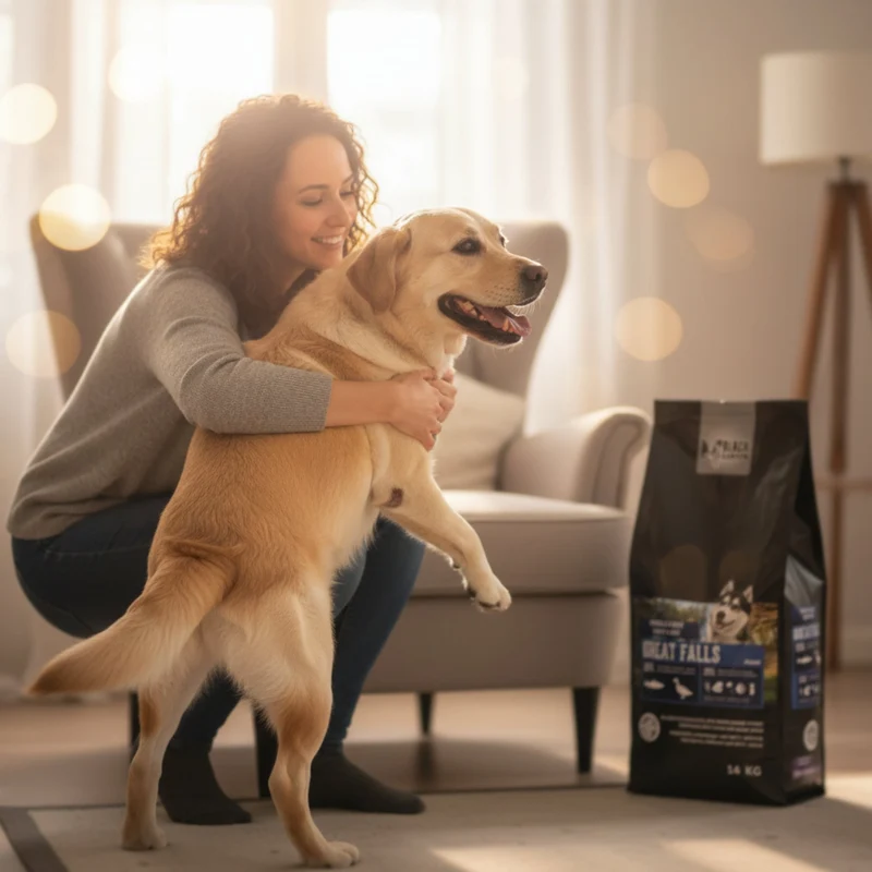 Black Canyon Great Falls Premium Trockenfutter mit frischer Forelle & zarter Ente – Getreidefreie Naturrezeptur für glänzendes Fell, gesunde Verdauung & volle Vitalität | Ideal für ernährungssensible & aktive Hunde