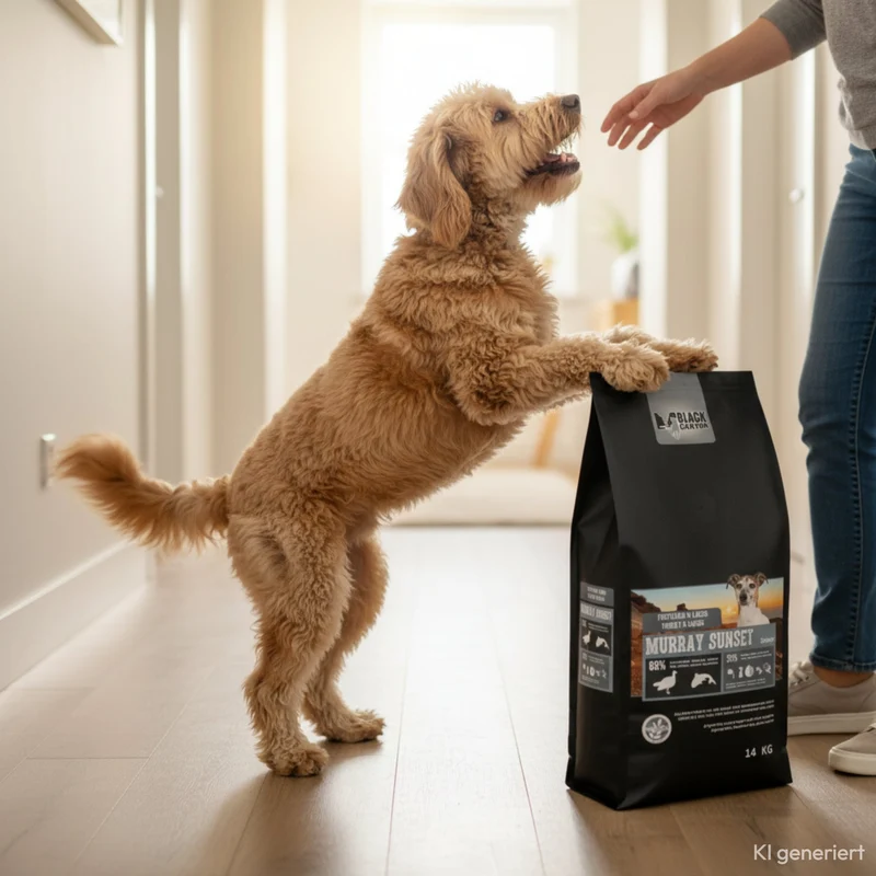 Black Canyon Murray Sunset Senior/Light – Getreidefreies Truthahn & Lachs Trockenfutter für ältere & gewichtssensible Hunde