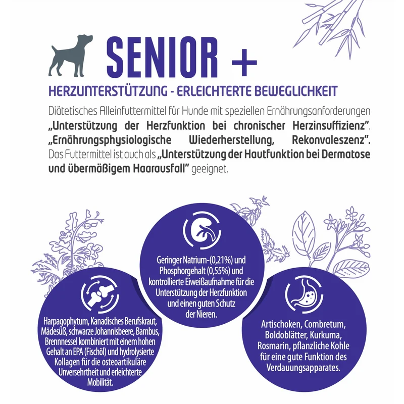Flatazor Pro-Nutrition Protect SENIOR+ – Premium Trockenfutter für ältere Hunde ab 7 Jahren mit Gelenkschutz, Verdauungsunterstützung & Vitalstoffkomplex