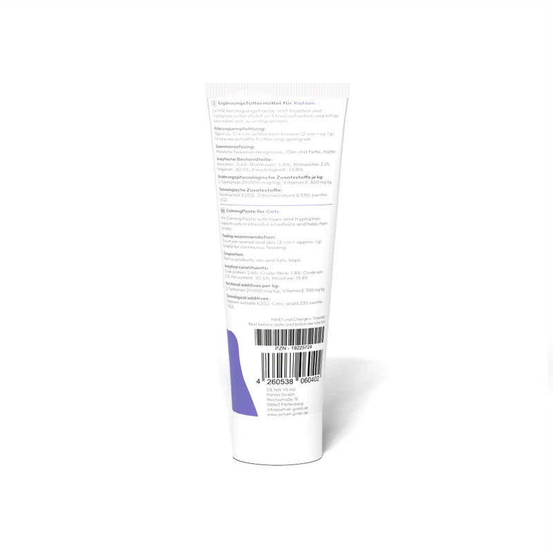 PHA BeruhigungsPaste für Katzen - 100 ml - 5 Stück