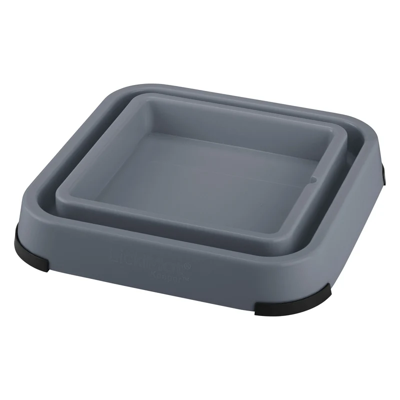 LickiMat Outdoor Keeper – Rutschfester Halter für Schleckmatten im Garten & Terrasse