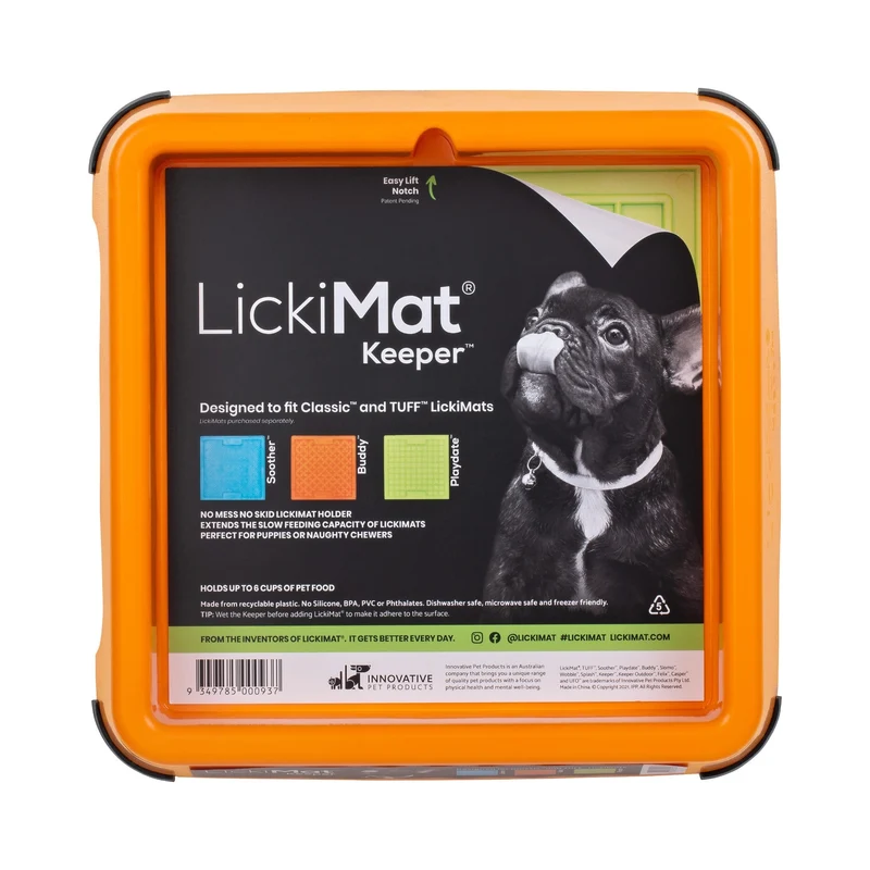 LickiMat Indoor Keeper – Rutschfester Halter für Schleckmatten | Sicherer Halt auf glatten Böden
