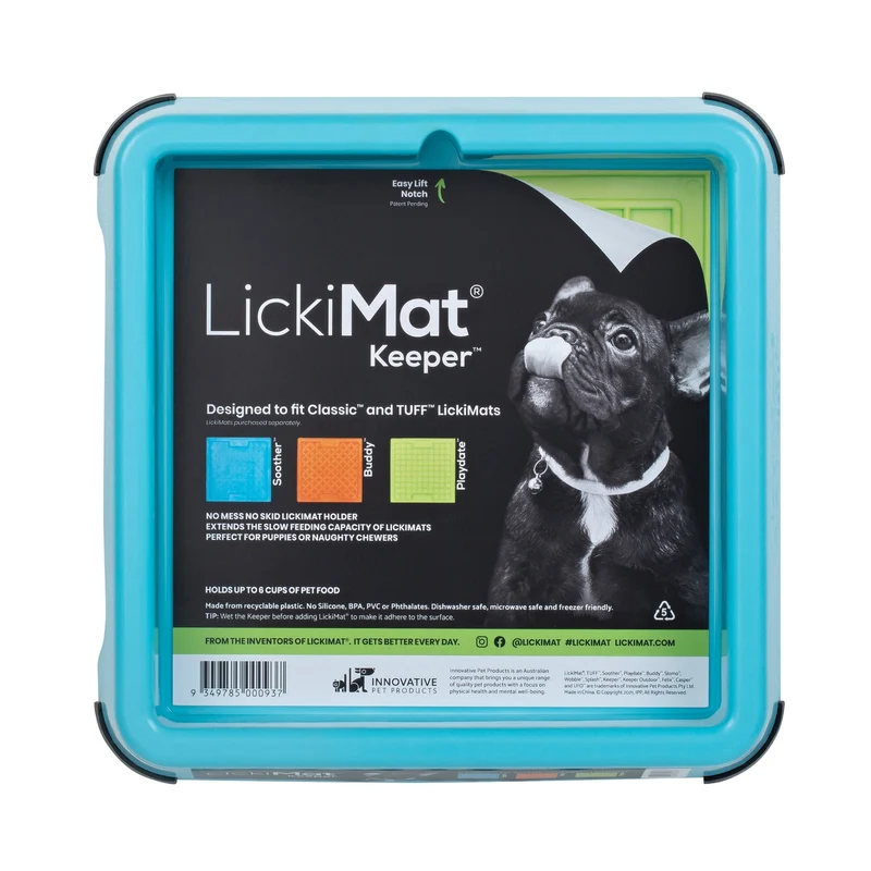 LickiMat Indoor Keeper – Rutschfester Halter für Schleckmatten | Sicherer Halt auf glatten Böden
