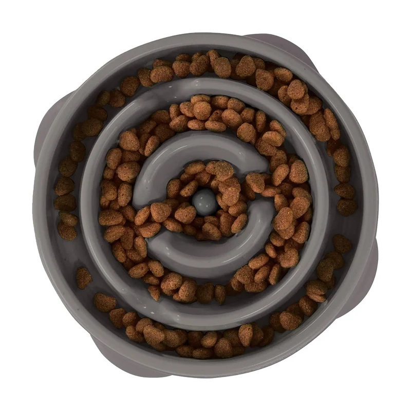 Outward Hound Fun Feeder Slo Bowl – Anti-Schling Napf für gesundes, langsames Fressen & bessere Verdauung