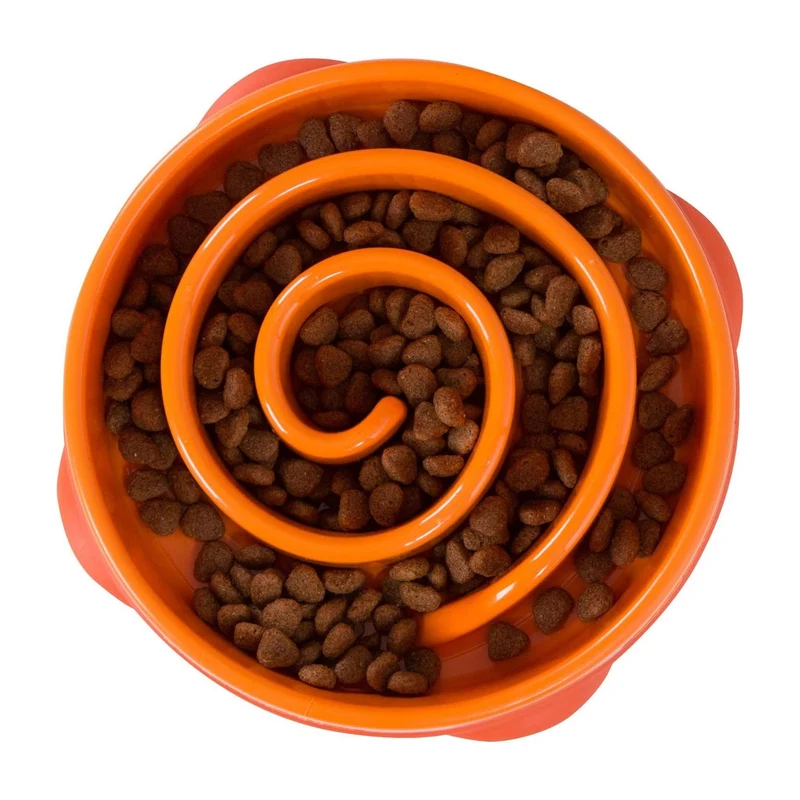 Outward Hound Fun Feeder Slo Bowl – Anti-Schling Napf für gesundes, langsames Fressen & bessere Verdauung