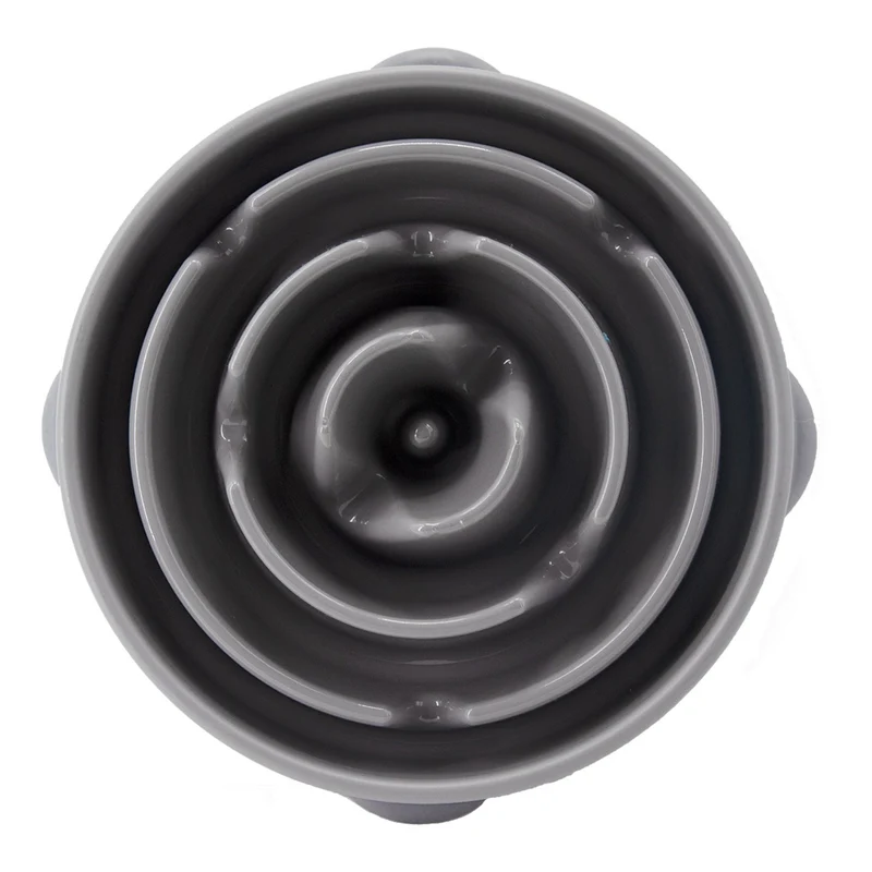 Outward Hound Fun Feeder Slo Bowl – Anti-Schling Napf für gesundes, langsames Fressen & bessere Verdauung