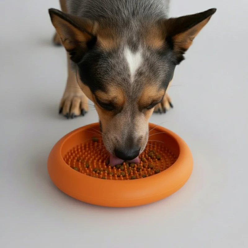 LickiMat Ufo Schleckschale – Premium Anti-Stress Beschäftigung & Beruhigung für ängstliche Hunde
