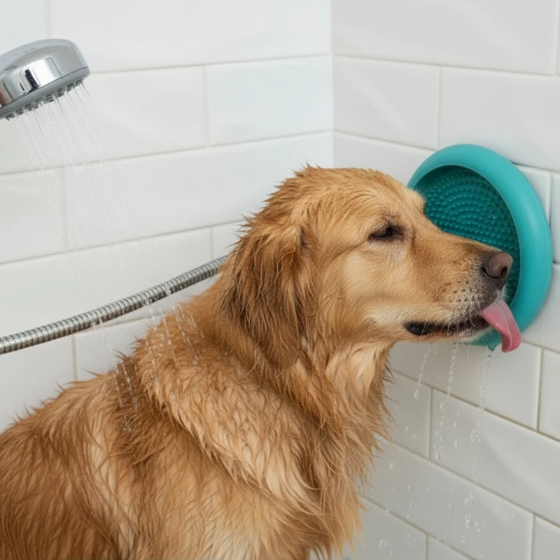 LickiMat Ufo Schleckschale – Premium Anti-Stress Beschäftigung & Beruhigung für ängstliche Hunde
