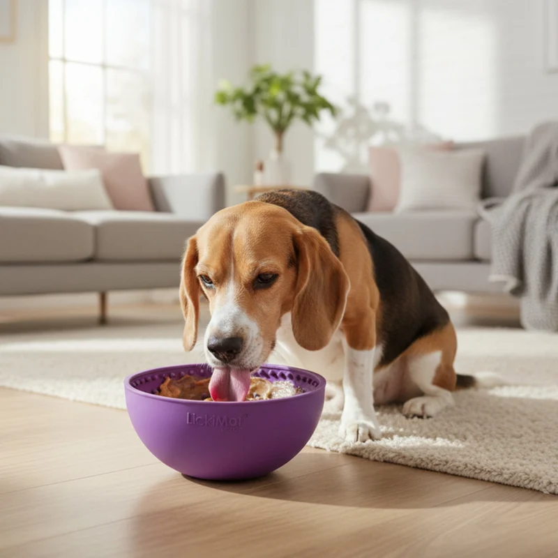 LickiMat Wobble Anti-Schling Schlecknapf – Langsame Fütterung & Stressabbau für Hunde