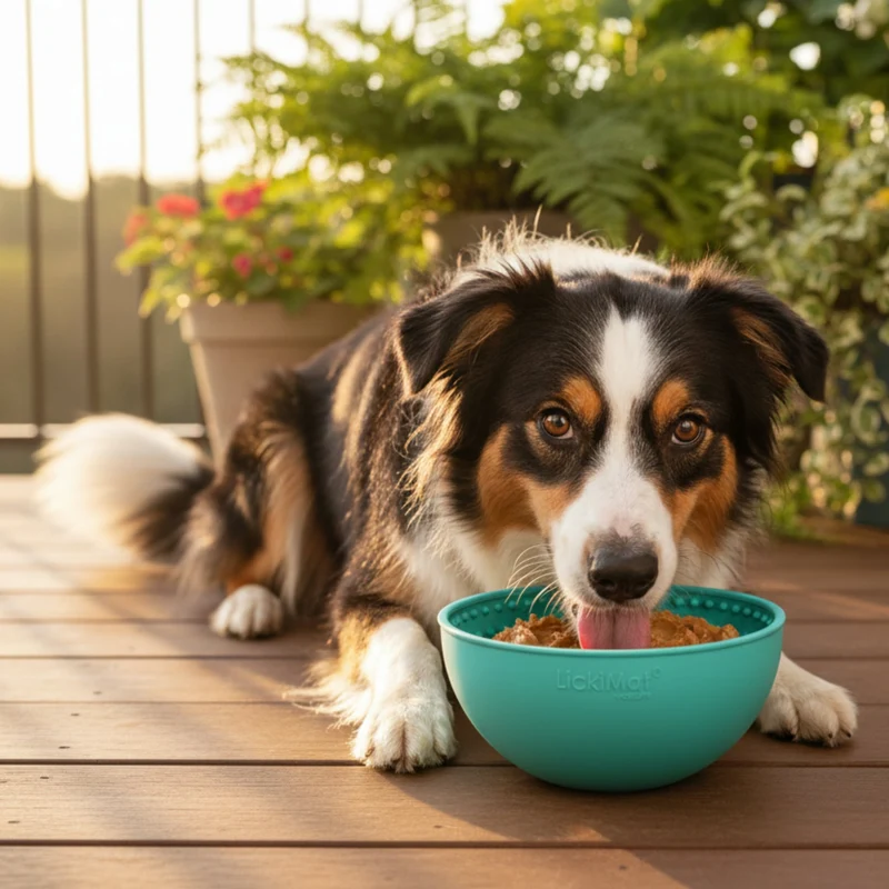 LickiMat Wobble Anti-Schling Schlecknapf – Langsame Fütterung & Stressabbau für Hunde
