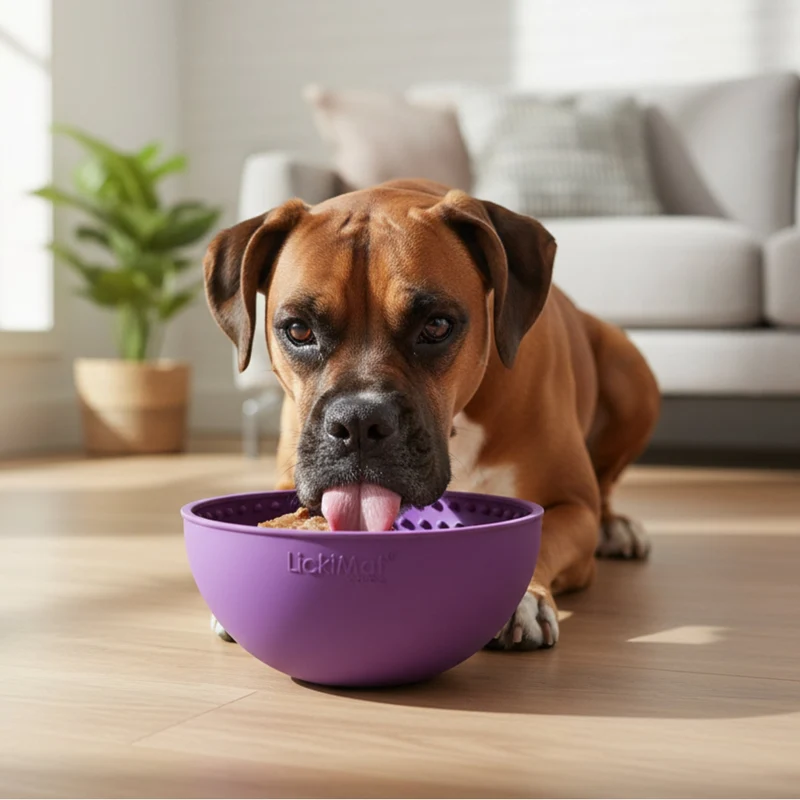 LickiMat Wobble Anti-Schling Schlecknapf – Langsame Fütterung & Stressabbau für Hunde
