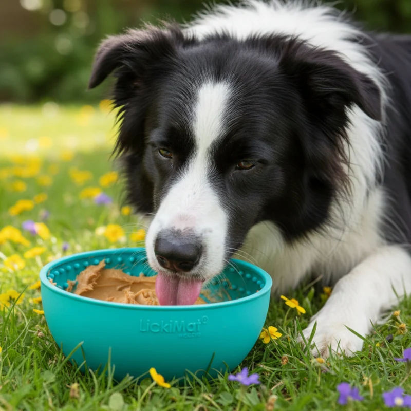 LickiMat Wobble Anti-Schling Schlecknapf – Langsame Fütterung & Stressabbau für Hunde
