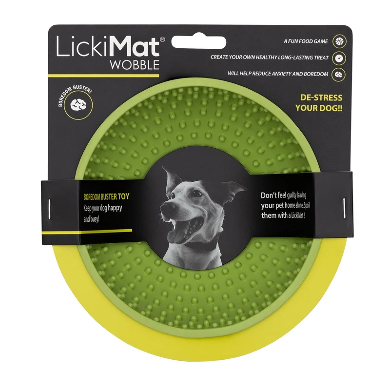 LickiMat Wobble Anti-Schling Schlecknapf – Langsame Fütterung & Stressabbau für Hunde