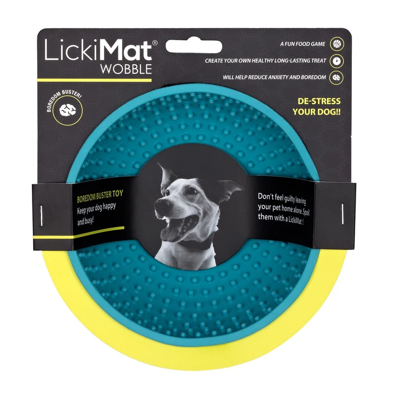 LickiMat Wobble Anti-Schling Schlecknapf – Langsame Fütterung & Stressabbau für Hunde