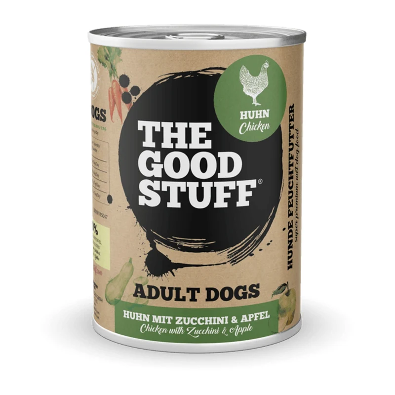 The Goodstuff Adult Dogs Huhn Nassfutter – Premium Hundefutter Getreidefrei, Natürlich & Artgerecht für Gesunde Verdauung, Glänzendes Fell & Vitalität