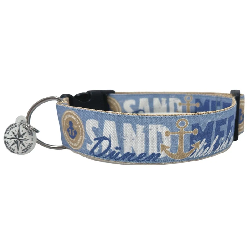 SALTYDOG | Halsband SAND & MEER | Blau