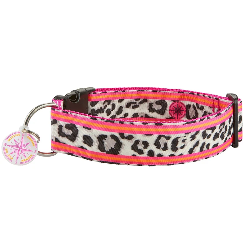 SALTYDOG® | Halsband LEOPARD STRIPES | PINK