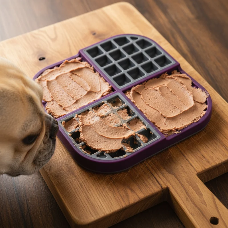 LickiMat Slomo Schleckmatte - Anti-Stress & Beschäftigung für Hunde