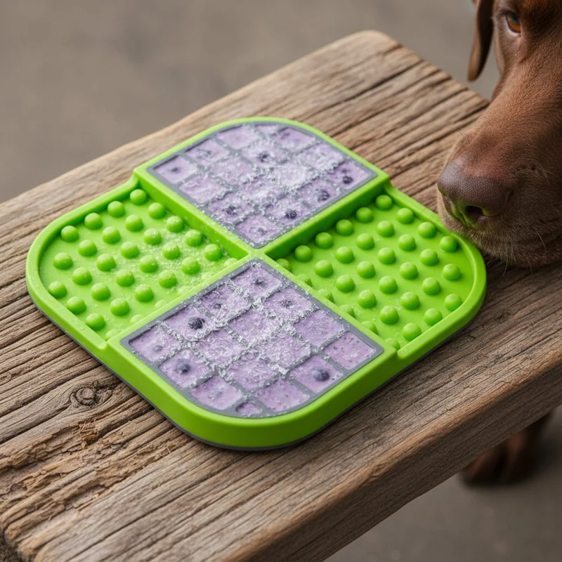 LickiMat Slomo Schleckmatte - Anti-Stress & Beschäftigung für Hunde