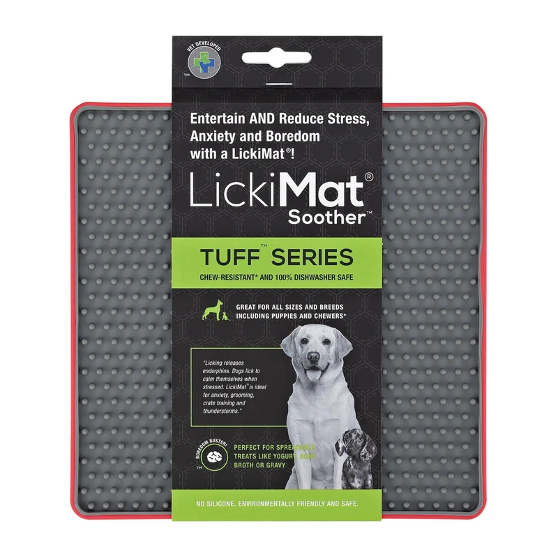 LickiMat Soother Tuff Schleckmatte – Beruhigung & Stressabbau für ängstliche Hunde
