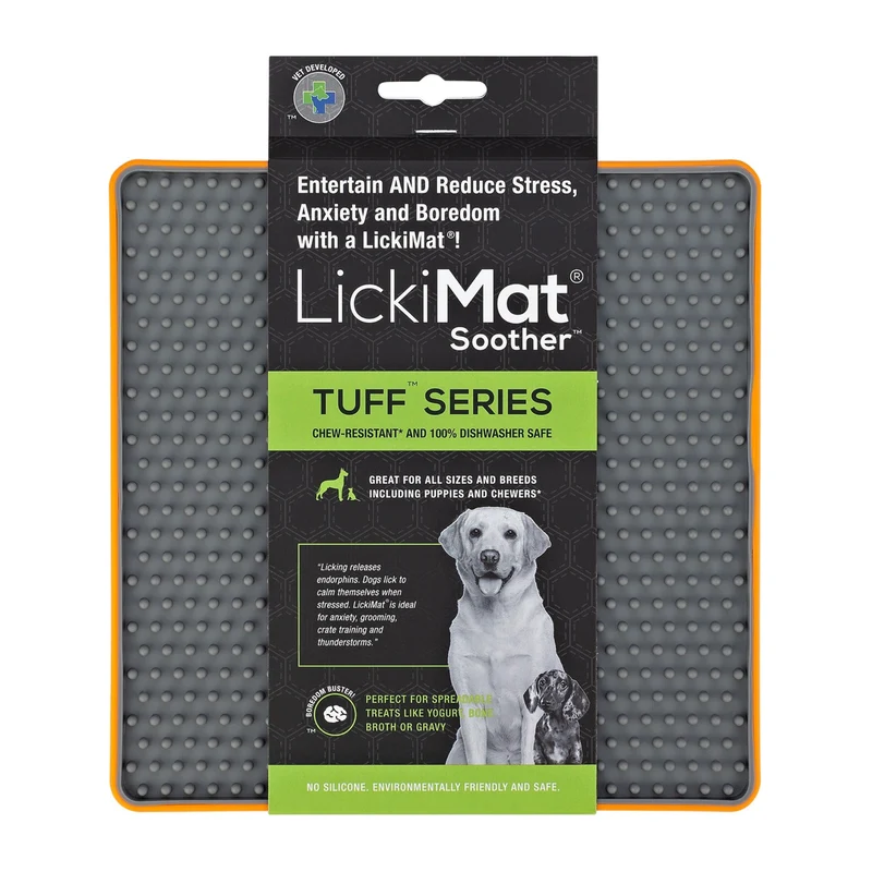 LickiMat Soother Tuff Schleckmatte – Beruhigung & Stressabbau für ängstliche Hunde