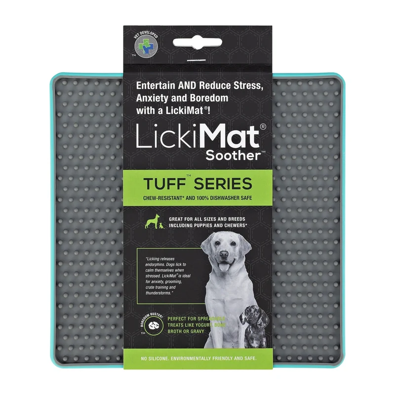 LickiMat Soother Tuff Schleckmatte – Beruhigung & Stressabbau für ängstliche Hunde