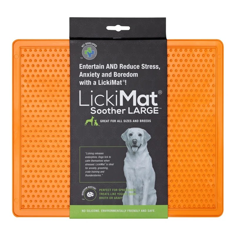 LickiMat Classic Soother Large – Premium Schleckmatte für entspannte Hunde & stressfreie Momente
