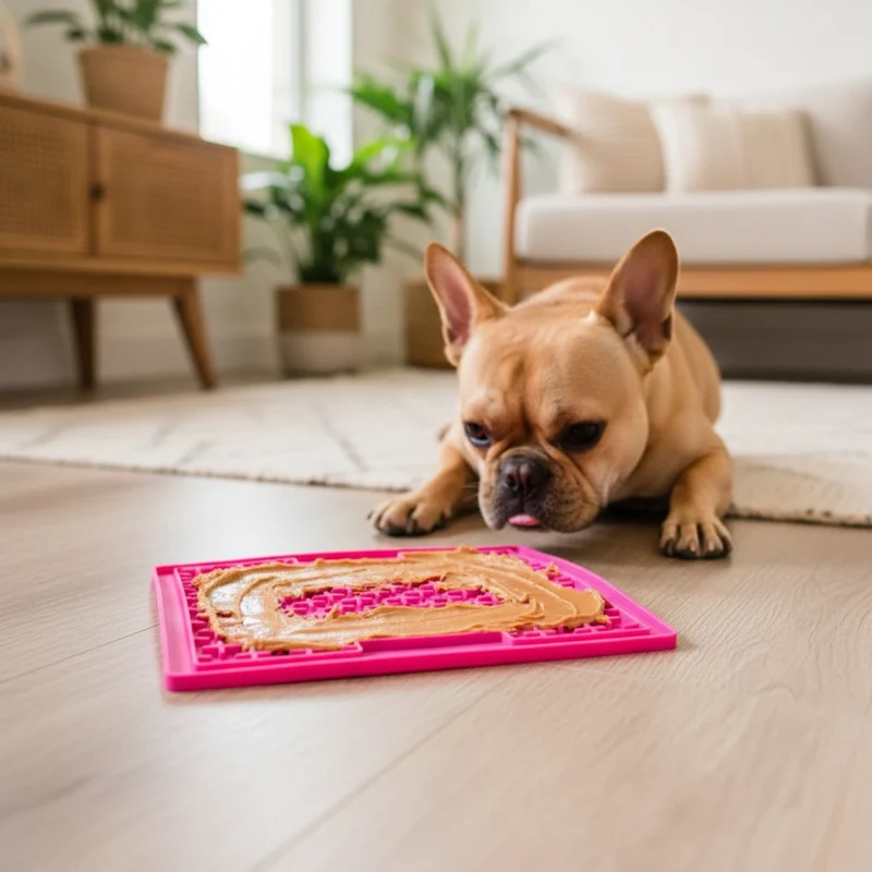 LickiMat Classic Buddy Schleckmatte für Hunde - Anti-Stress & Beschäftigung