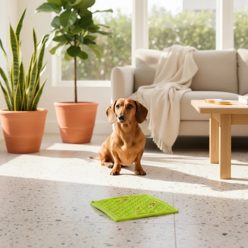 LickiMat Classic Buddy Schleckmatte für Hunde - Anti-Stress & Beschäftigung