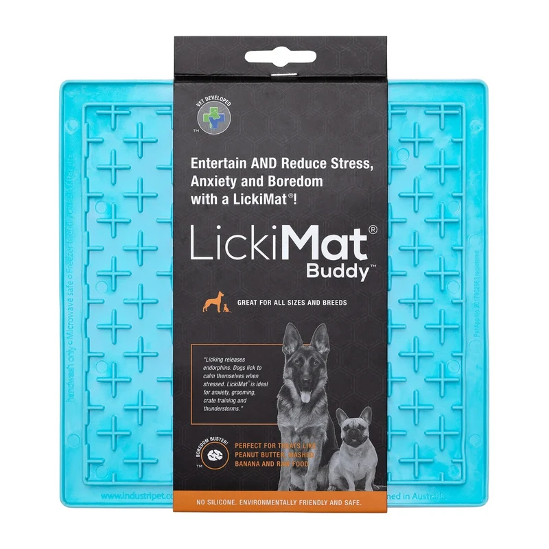 LickiMat Classic Buddy Schleckmatte für Hunde - Anti-Stress & Beschäftigung