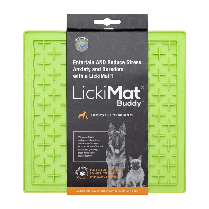 LickiMat Classic Buddy Schleckmatte für Hunde - Anti-Stress & Beschäftigung