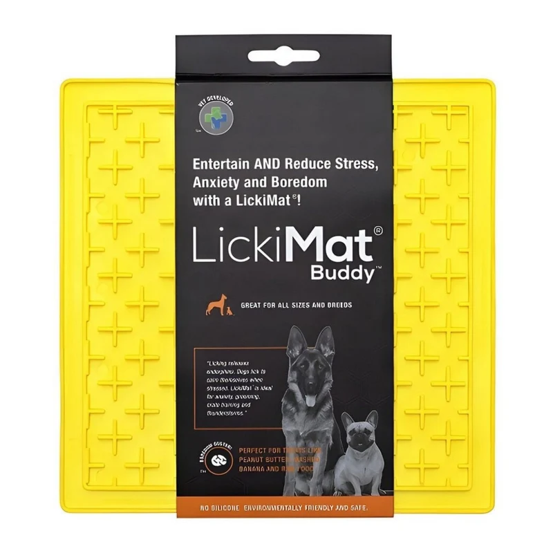 LickiMat Classic Buddy Schleckmatte für Hunde - Anti-Stress & Beschäftigung