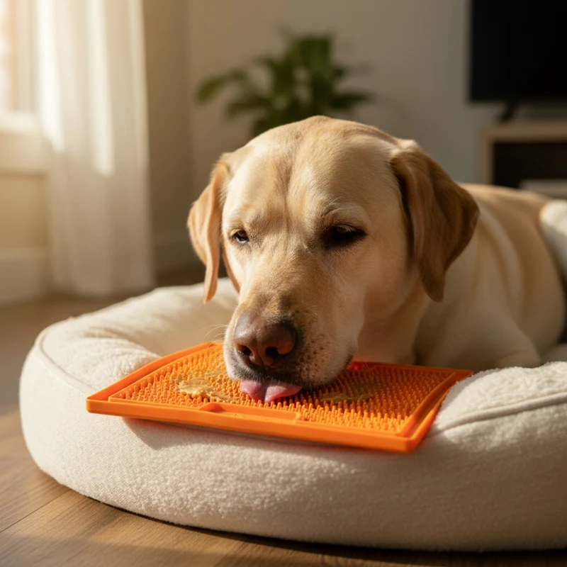 LickiMat Classic Soother – Beruhigende Schleckmatte für entspannte Hunde bei Stress & Langeweile