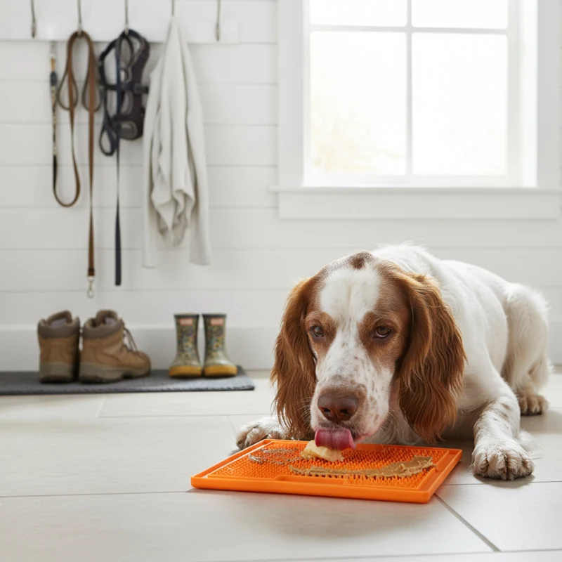 LickiMat Classic Soother – Beruhigende Schleckmatte für entspannte Hunde bei Stress & Langeweile