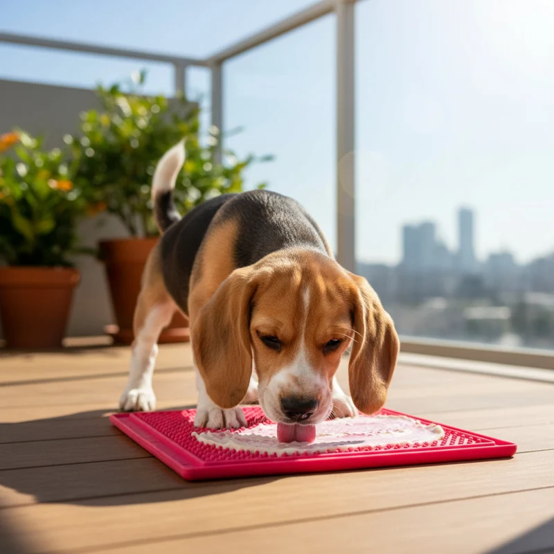 LickiMat Classic Soother – Beruhigende Schleckmatte für entspannte Hunde bei Stress & Langeweile